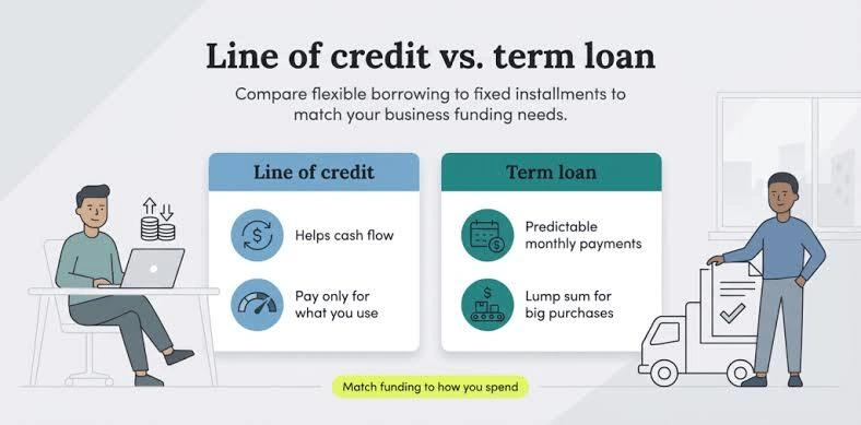 Business Loans and Lines of Credit: How They Work in the US
