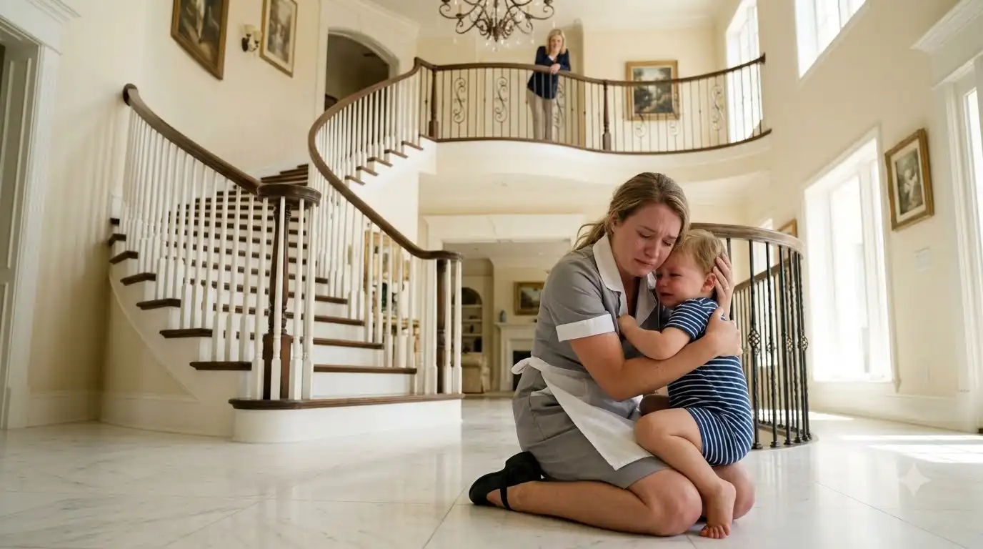 The Maid Saved The Baby When Her Cruel Stepmother Dropped Her - Viral Story