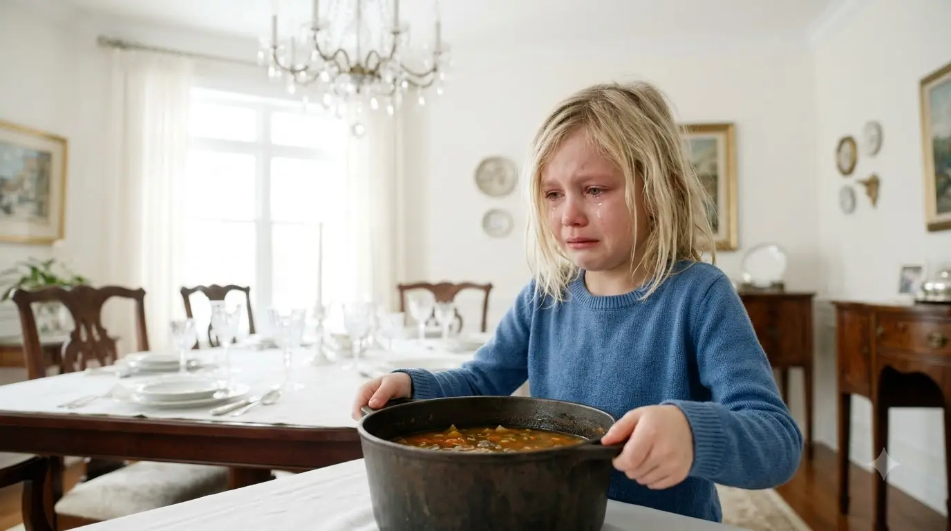 A Wealthy Mother Forced Her Granddaughter To Serve Guests - Viral Story